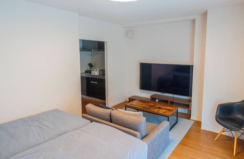 Otsu Hotel | Twin bed roomYou can cook and do laundryEquipped with a 60inch large screen TV/Otsu Shiga