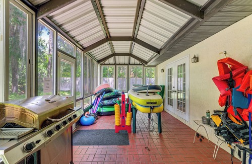 Dunnellon House | Waterfront Deck & Private Dock! Rainbow River Home