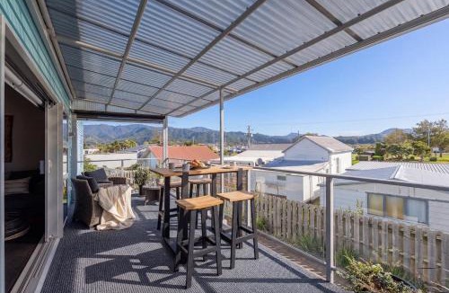 Coromandel Apartment | Wharf Landing - Harbour View with Sunny Balcony, Walk to Town