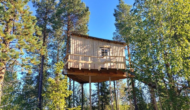 Apartment for 2 persons approx. 12 qm in Myrkulla, North Sweden (Norrbotten County)
