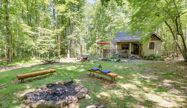 Back on Market! Creekside Cottage Near Table Rock