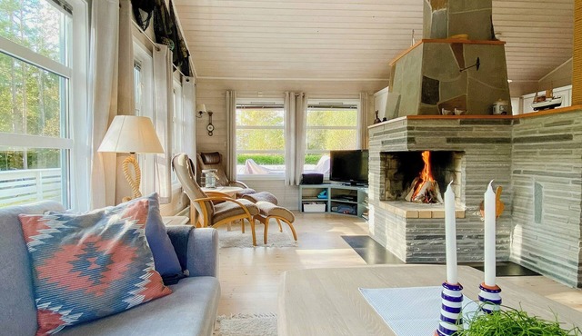 Beach Cabin with view and sunny Terrace
