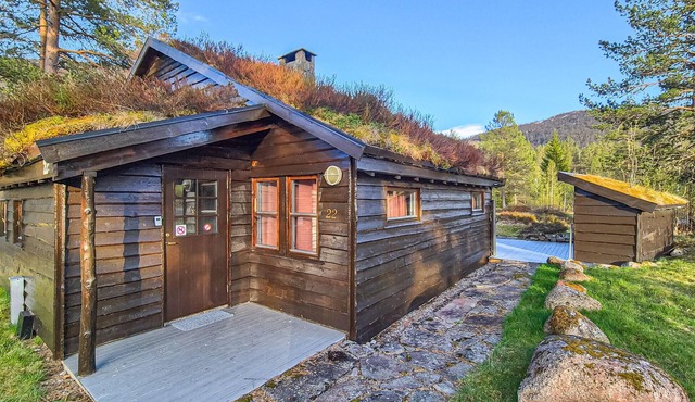 Beautiful home in Tjørhom with sauna