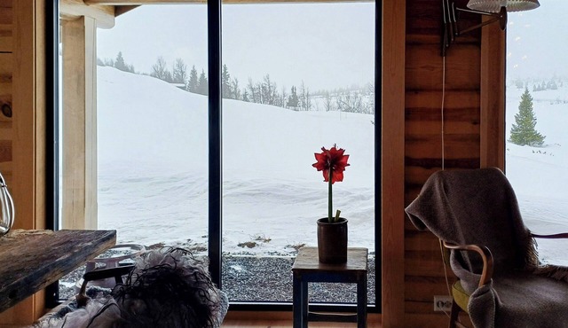 Cabin with panoramic views at Syndin plateau