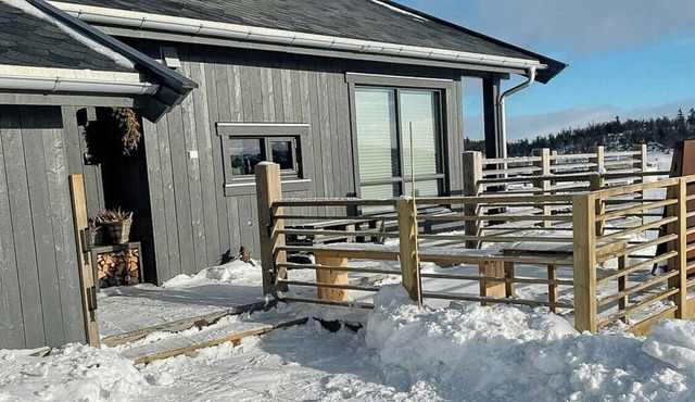 Enjoy the calm setting of this cozy family cabin
