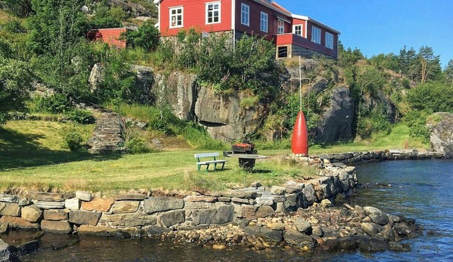 Historic captain's house in Kragerø archipelago