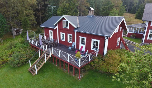 House Klockar with fantastic views over the mountains