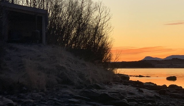 House located by the sea