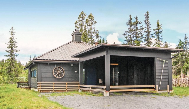 Lovely home in Sjusjøen with sauna