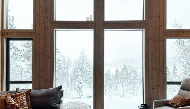 Modern mountain home at Nerskogen, Trollheimen