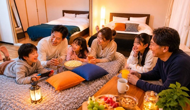 Sapporo StationSuperior room in the center of Sozukino, near Sapporo StationMax 7 peopleFamily or groupRecommendedSightseeing in front of tram stationGood location for diningLuxury bed matsCheck-out time 11:00Complete kitchenMany famous ramen restaurants