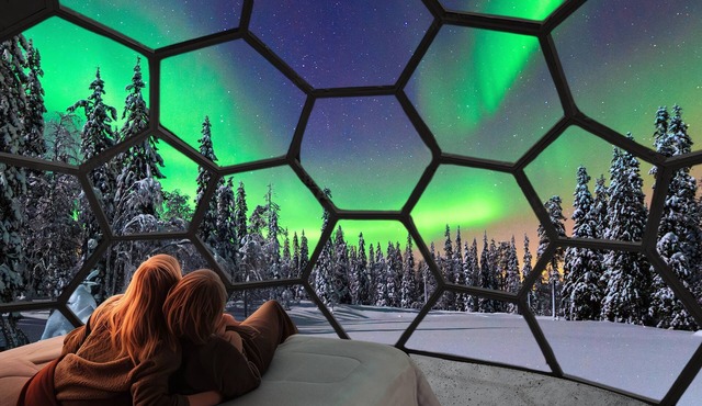 Sleep Under the Northern Lights - SKOG Aurora Igloo - Kalix