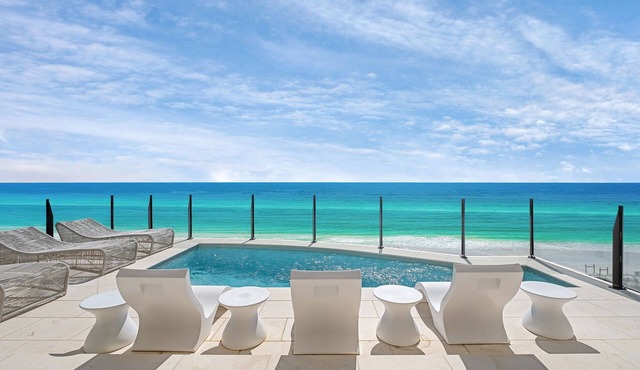 So Good|Private Beach Access|Brand New Gulf Front Home w/Gulf Facing Pool
