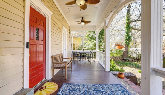 Steps to Shops & Eats: Decatur Home w/Large Yard