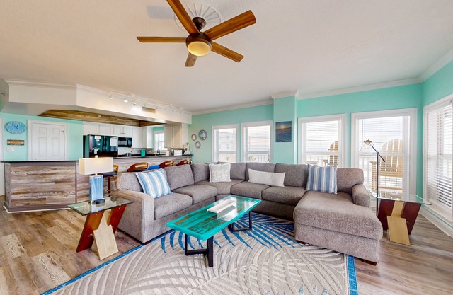 Second Floor Condo a/Ocean View, Shared Pool & Hot Tub, High-Speed WiFi, & W/D